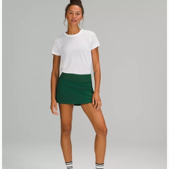 Lululemon Play Off The Pleats Skirt * Everglades Green - Picture 3 of 10